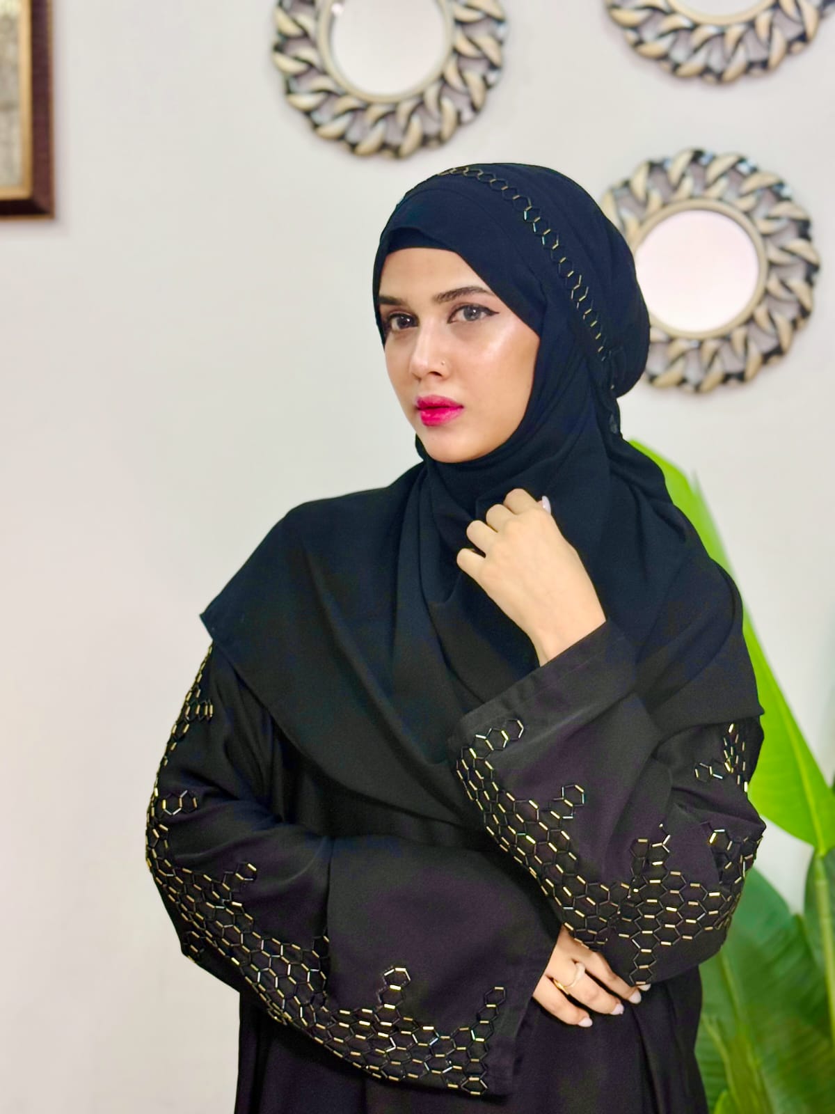 Aleeza Al Haya – Arabian Bride Abaya By Uroosa Vayani