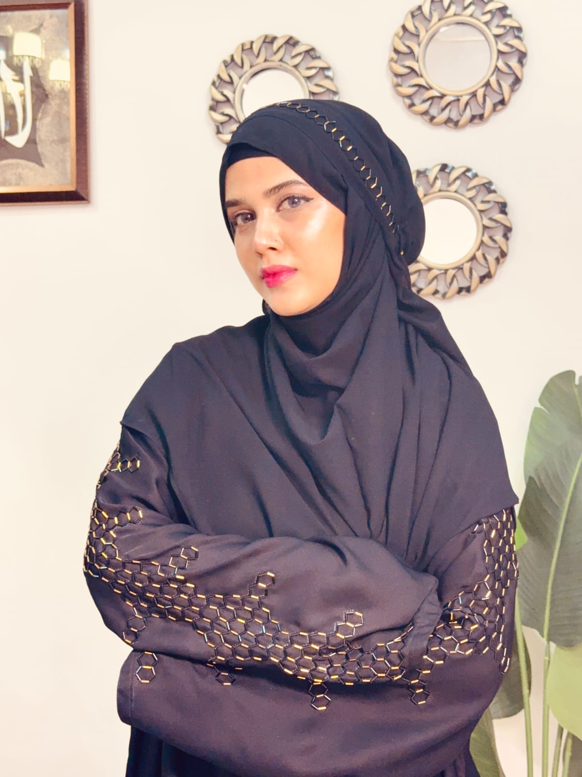 Aleeza Al Haya – Arabian Bride Abaya By Uroosa Vayani