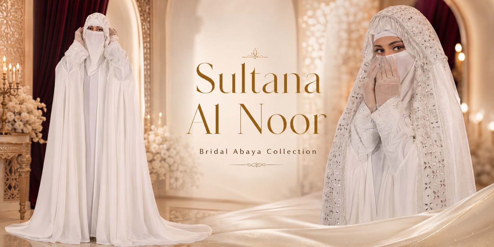 Laylat Ul Uroos Abaya - Stone Work Bridal Abaya
