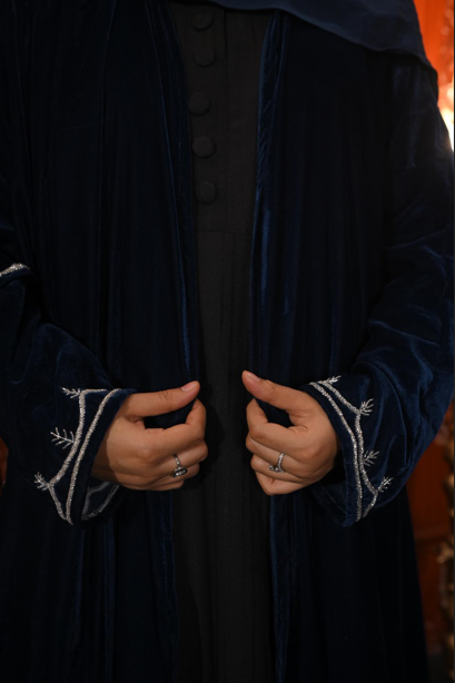 Open Abaya with Inner